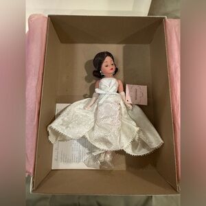 NEW Madame Alexander White Ballroom Doll